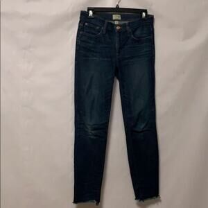 J.CREW 8in TOOTHPICK‎ DEMIN JEANS SIZE 27